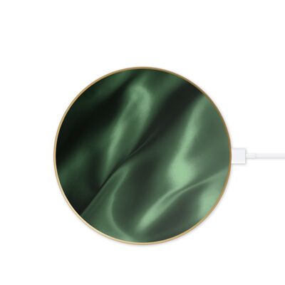 Fashion QI Charger Emerald Satin