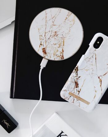 Fashion QI Charger Carrara Gold 4