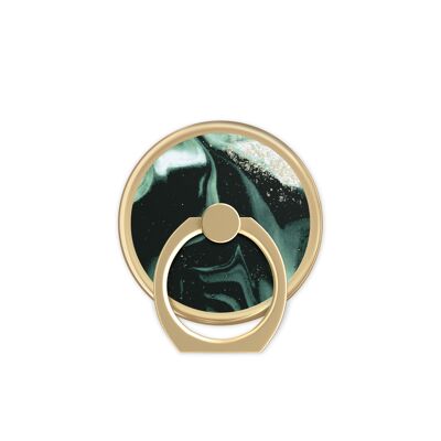 Magnetic Ring Mount Golden Olive Marb