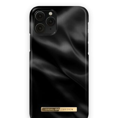 Custodia alla moda per iPhone 11 Pro nera satinata