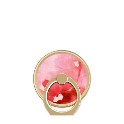 Magnetic Ring Mount Coral Blush Floral