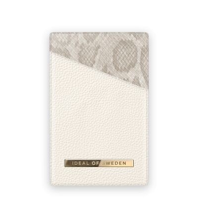 Magnetic Card Holder Pearl Python