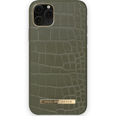 Atelier Case iPhone 11 Pro Khaki Croco