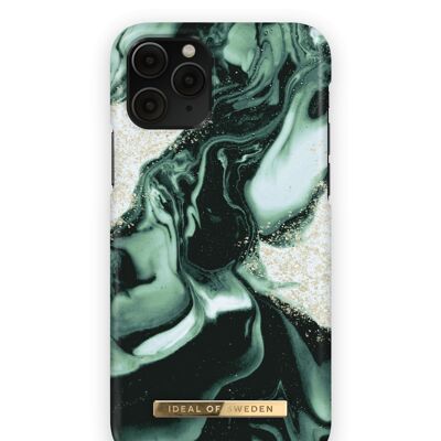 Fashion Case iPhone 11 Pro Golden Olive Marmor