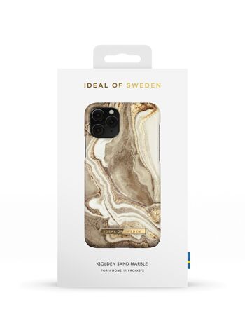 Coque Fashion iPhone 11 Pro Golden Sand Marble 6