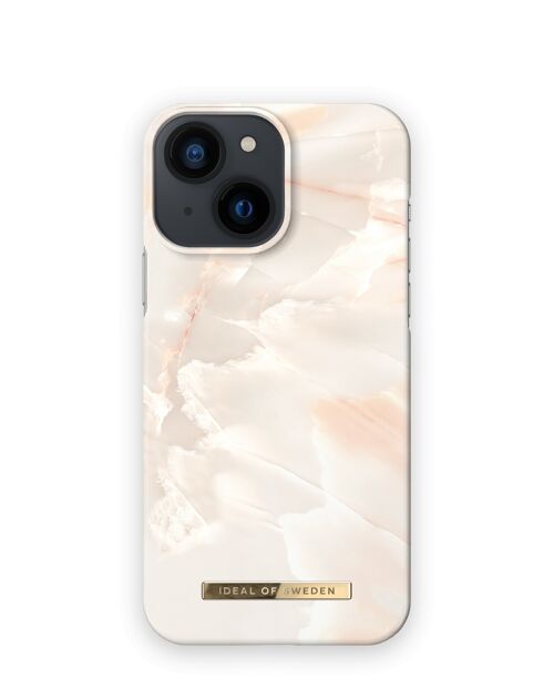 Fashion Case iPhone 13 Mini Rose Pearl Marble