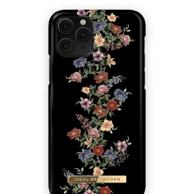 Custodia Fashion iPhone 11 Pro Floreale Scuro