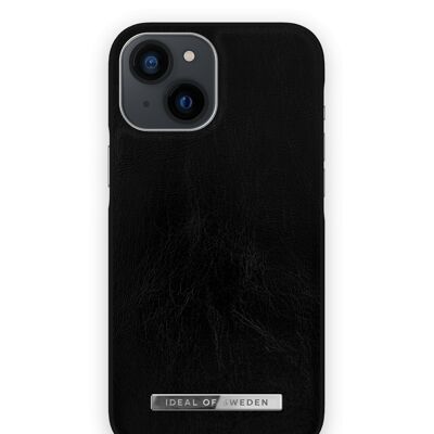 Custodia Atelier iPhone 13 Mini Nero Lucido Argento