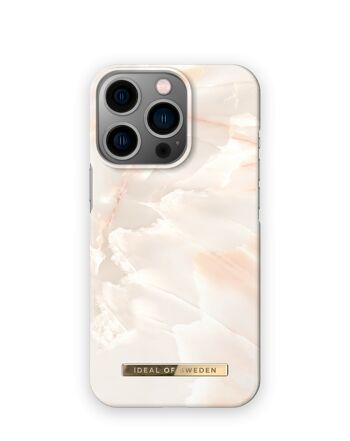 Coque Fashion iPhone 13 Pro Rose Pearl Marble 1