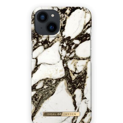 Fashion Case iPhone 13 Calacatta Goldener Marmor