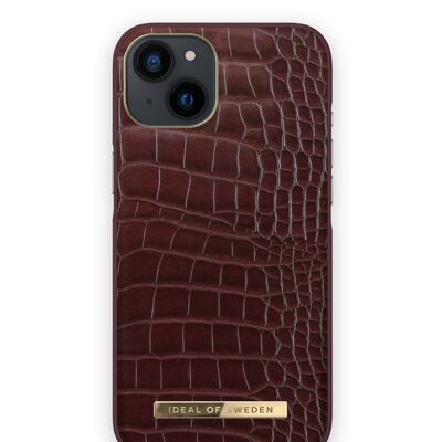 Funda Atelier para iPhone 13 Scarlet Croco