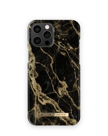 Coque Fashion iPhone 13 Pro Max Golden Smoke Marble 1