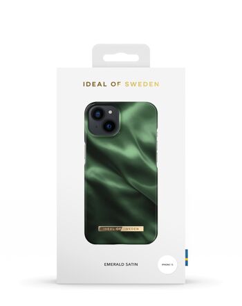Coque Fashion iPhone 13 Emerald Satin 4