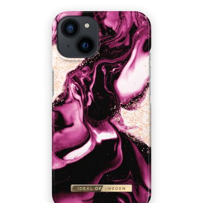 Fashion Case iPhone 13 Goldener Rubin