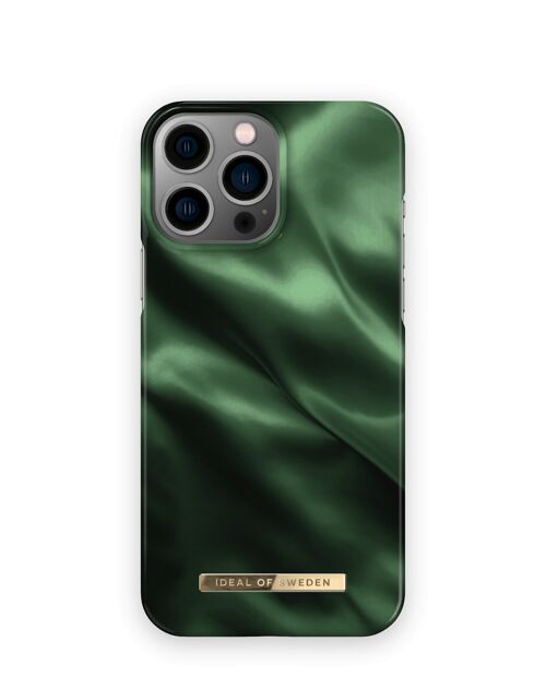 Fashion Case iPhone 13 Pro Max Emerald Satin