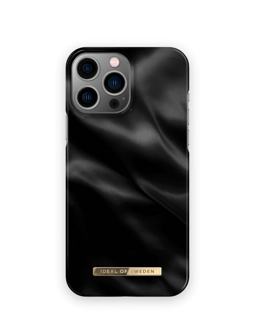 Fashion Case iPhone 13 Pro Max Black Satin