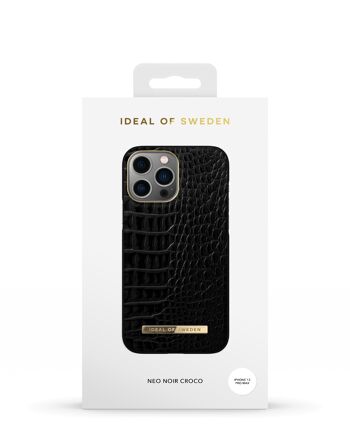 Atelier Coque iPhone 13 Pro Max Neo Noir Croco 6