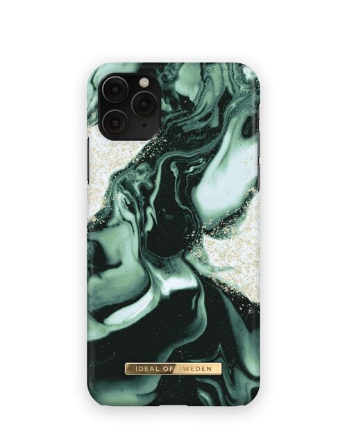 Fashion Case iPhone 11 Pro Max Golden Olive Marble