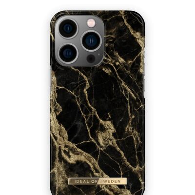 Fashion Case iPhone 13 Pro Golden Smoke Marble