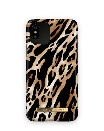 Coque Fashion iPhone XS Iconic Leopard 1