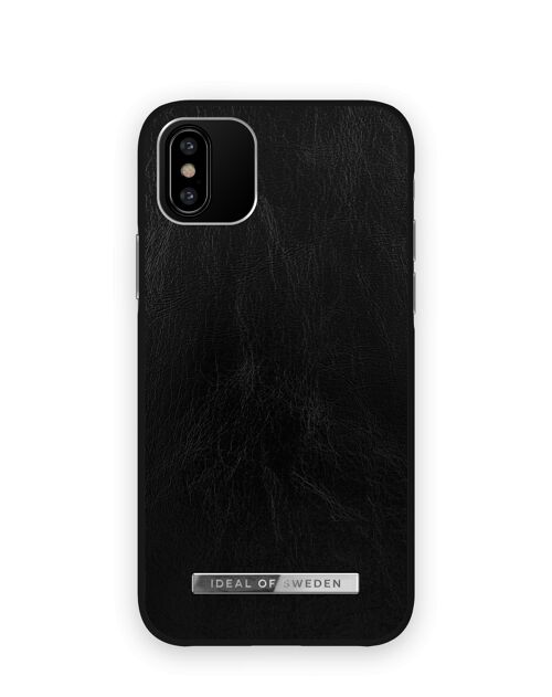 Atelier Case iPhone XS Glossy Black Silver