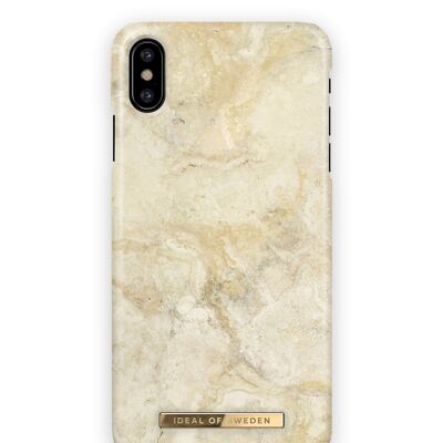 Funda de moda para iPhone X Sandstorm Marble