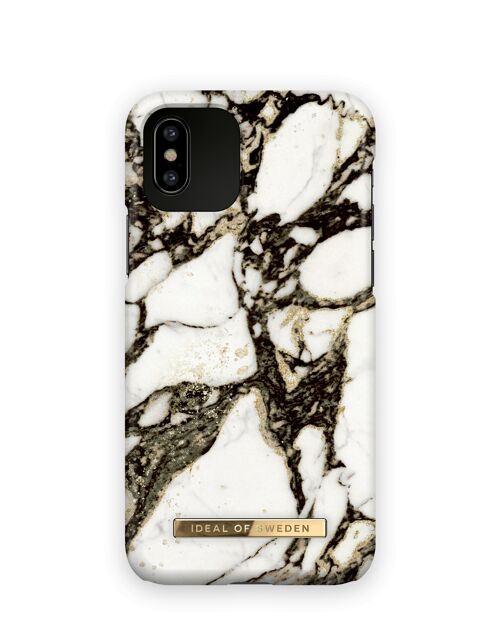 Fashion Case iPhone XS Calacatta Golden Marble