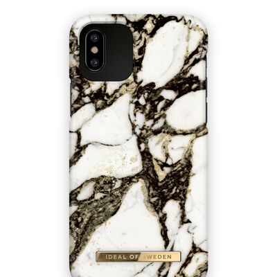 Fashion Case iPhone XS Calacatta Golden Marble