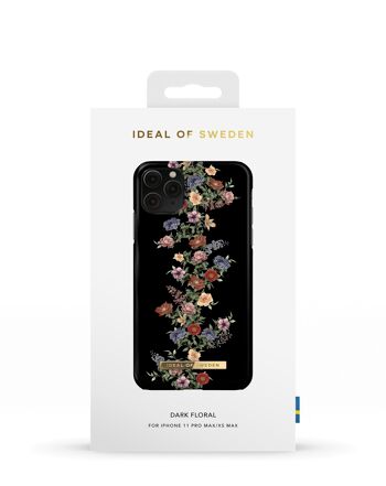 Coque Fashion iPhone 11 Pro Max Floral Foncé 5