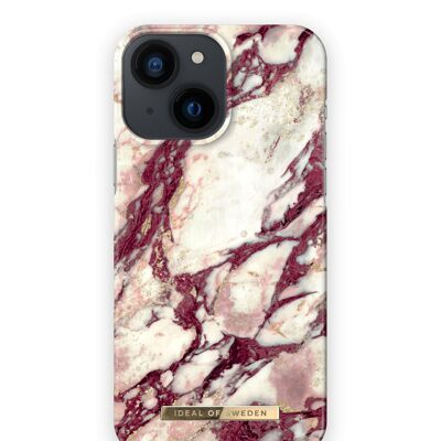 Fashion Case iPhone 13 Mini Calacatta Ruby Marble