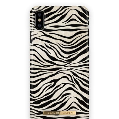 Funda Fashion iPhone XS Zafari Zebra