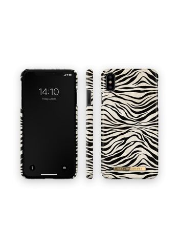 Coque Fashion iPhone XS Zafari Zebra 5