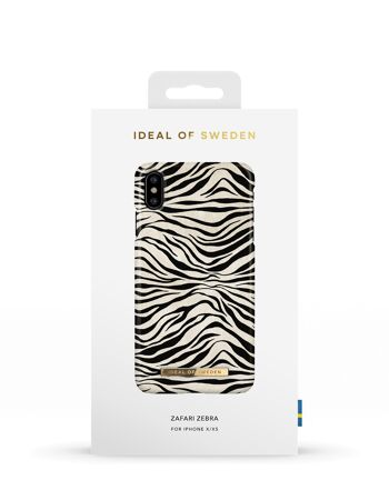 Coque Fashion iPhone XS Zafari Zebra 6