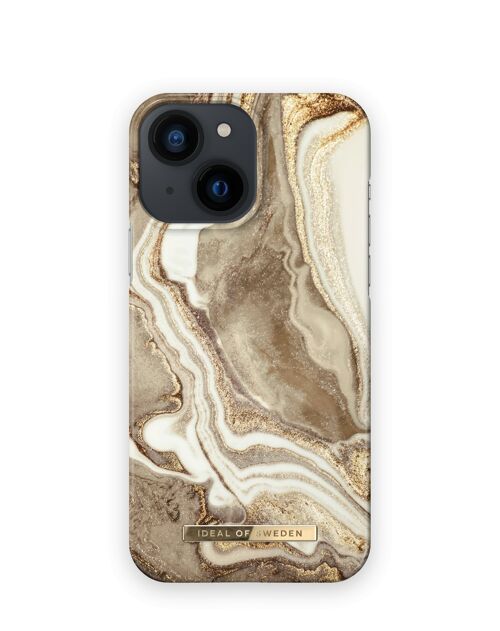 Fashion Case iPhone 13 Mini Golden Sand Marble
