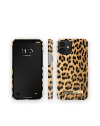 Coque Fashion iPhone 12 Mini Wild Leopard 5