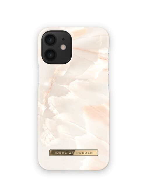 Fashion Case iPhone 12 Mini Rose Pearl Marble
