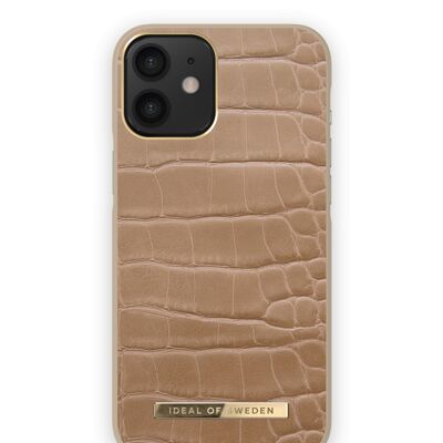 Atelier Cover iPhone 12 MINI Camel Croco