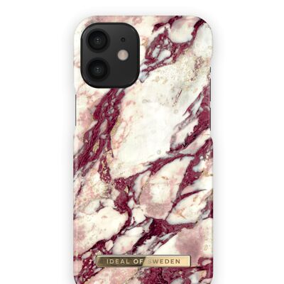 Coque Fashion iPhone 12 Mini Calacatta Ruby Marble