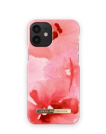 Coque Fashion iPhone 12 Mini Corail Blush Floral 1