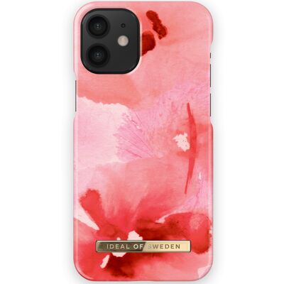 Fashion Case iPhone 12 Mini Coral Blush Floral