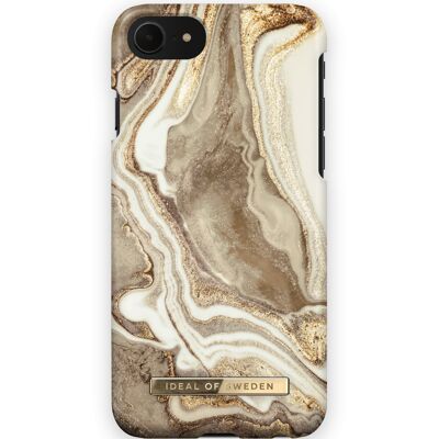 Fashion Case iPhone SE (2020) Golden Sand Marble