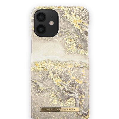 Fashion Case iPhone 12 Mini Sparkle Greige Marble