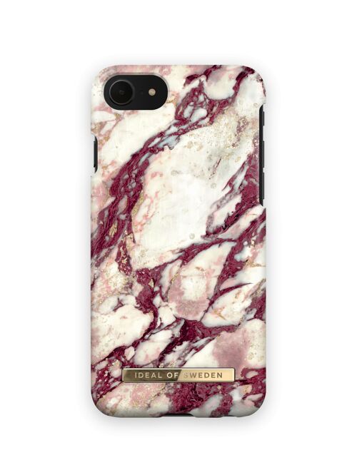 Fashion Case iPhone SE Calacatta Ruby Marble