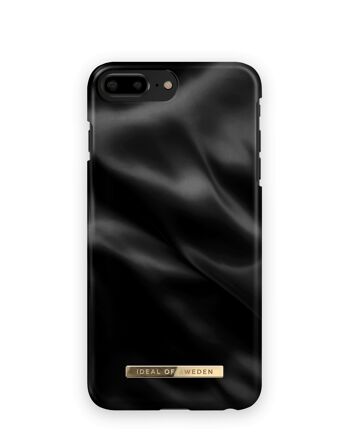 Coque Fashion iPhone 8 Plus Noir Satiné 1