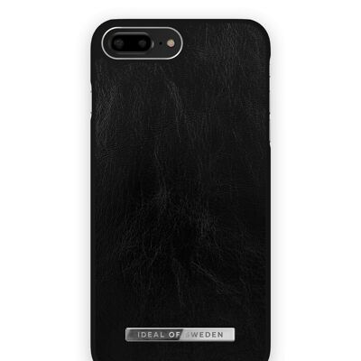 Funda Atelier para iPhone 8 Plus Negro Brillante Plateado