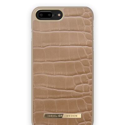 Atelier Case iPhone 8 Plus Camel Croco