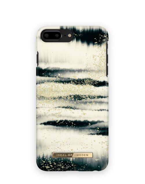 Fashion Case iPhone 8 Plus Golden Tie Dye