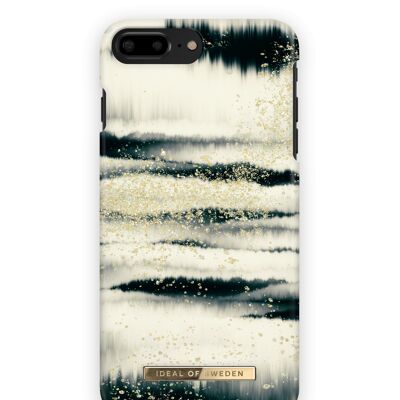 Fashion Case iPhone 8 Plus Golden Tie Dye