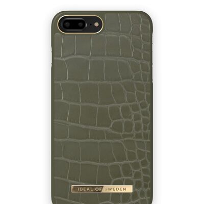 Atelier Case iPhone 8 Plus Khaki Croco