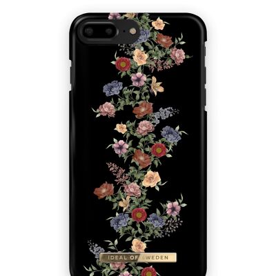 Custodia Fashion iPhone 8 Plus Floreale Scuro